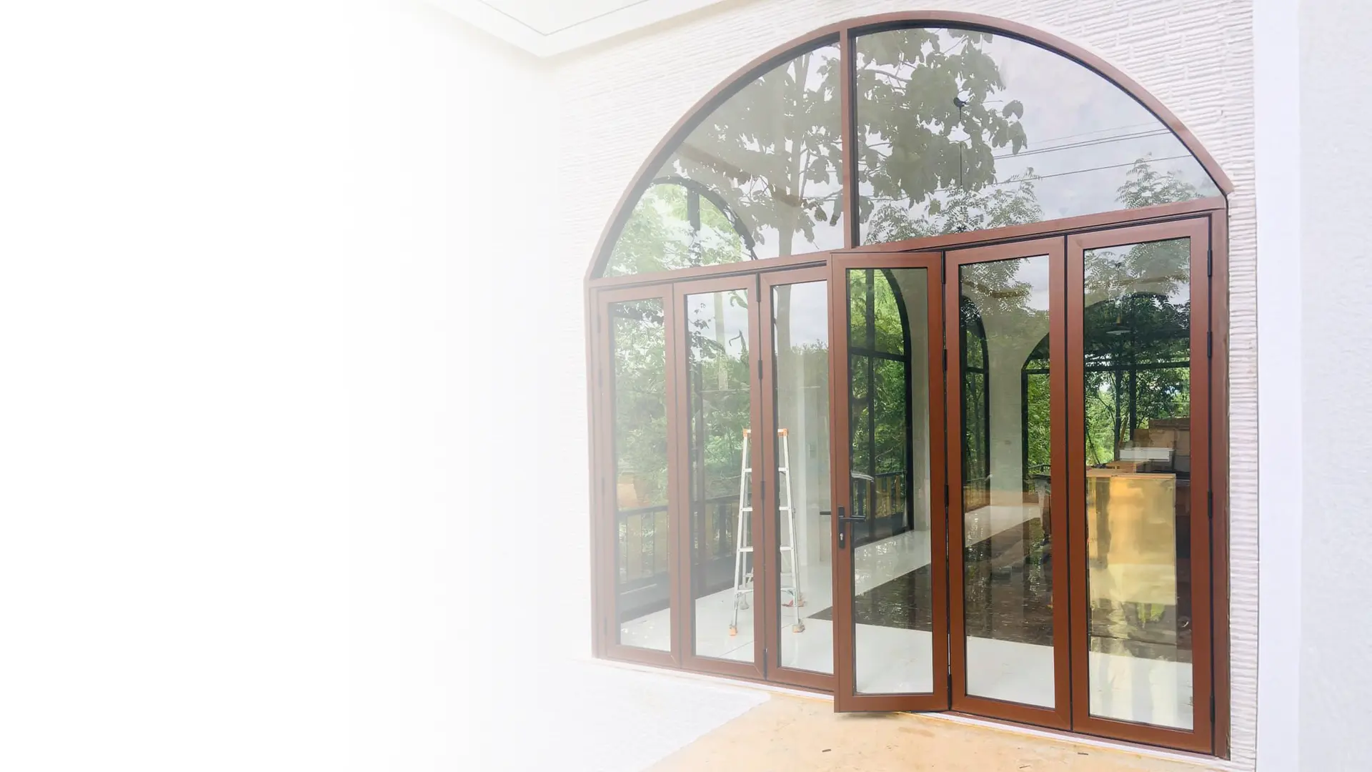 ติดตั้งประตู บานเฟี้ยม