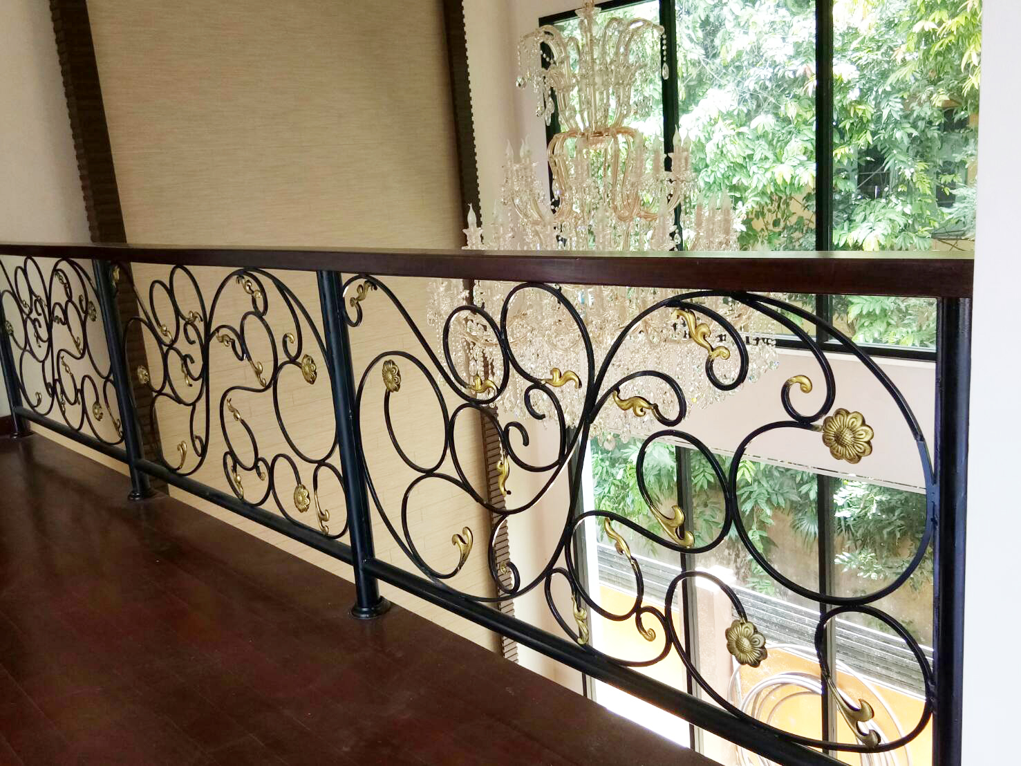 ราวบันไดเหล็ก ลายอิตาลี