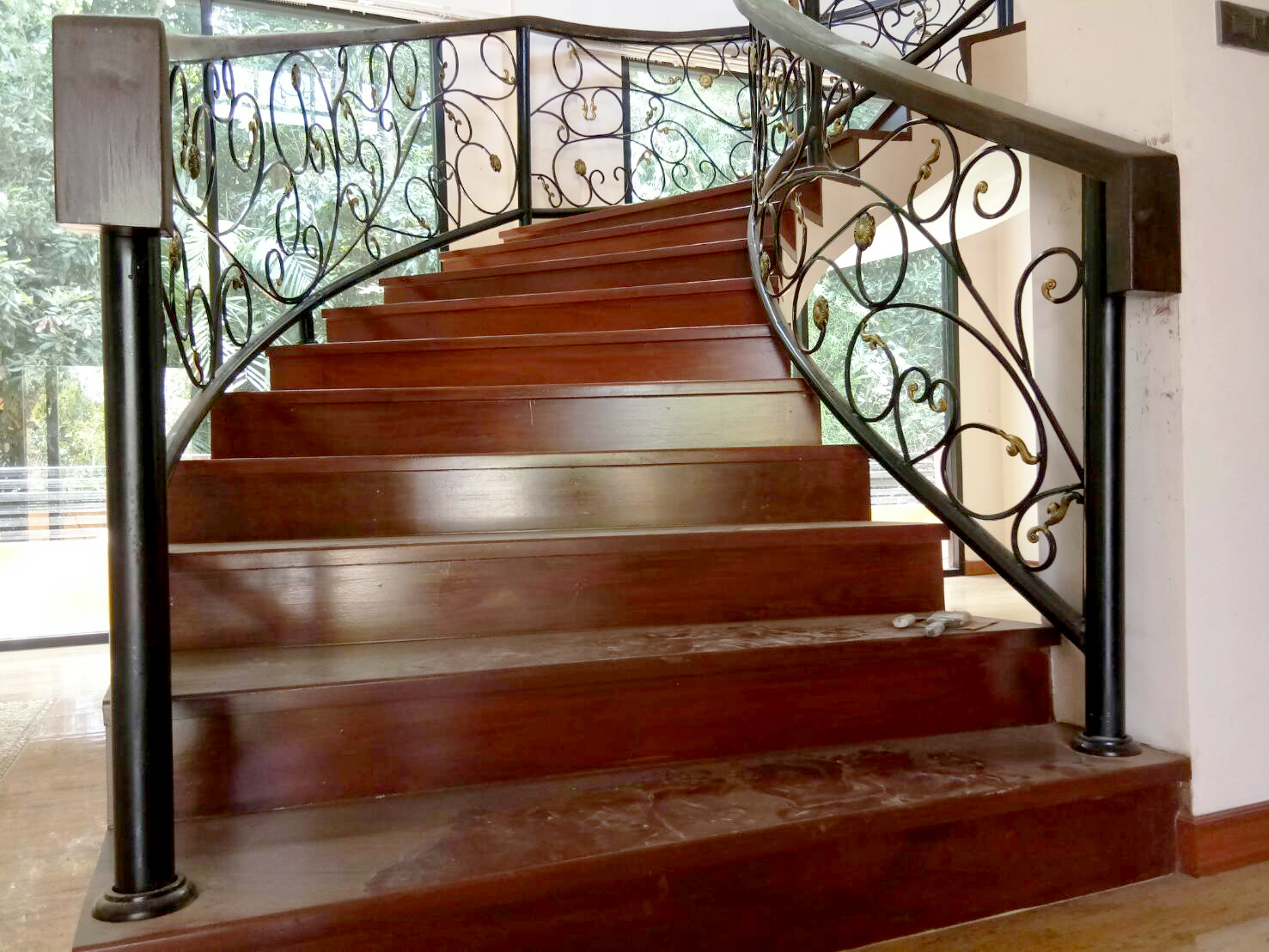 ราวบันไดเหล็ก ลายอิตาลี