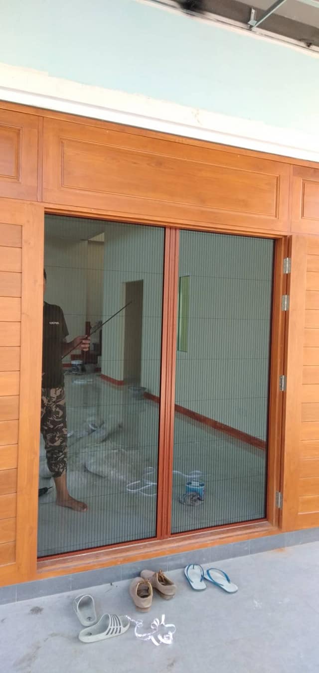 ติดตั้งมุ้งลวด มุ้งจีบ